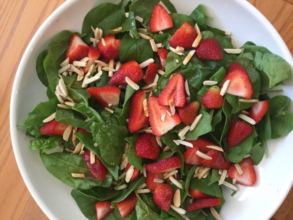 Spinach Strawberry Salad