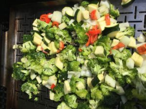 grill pan vegetables 