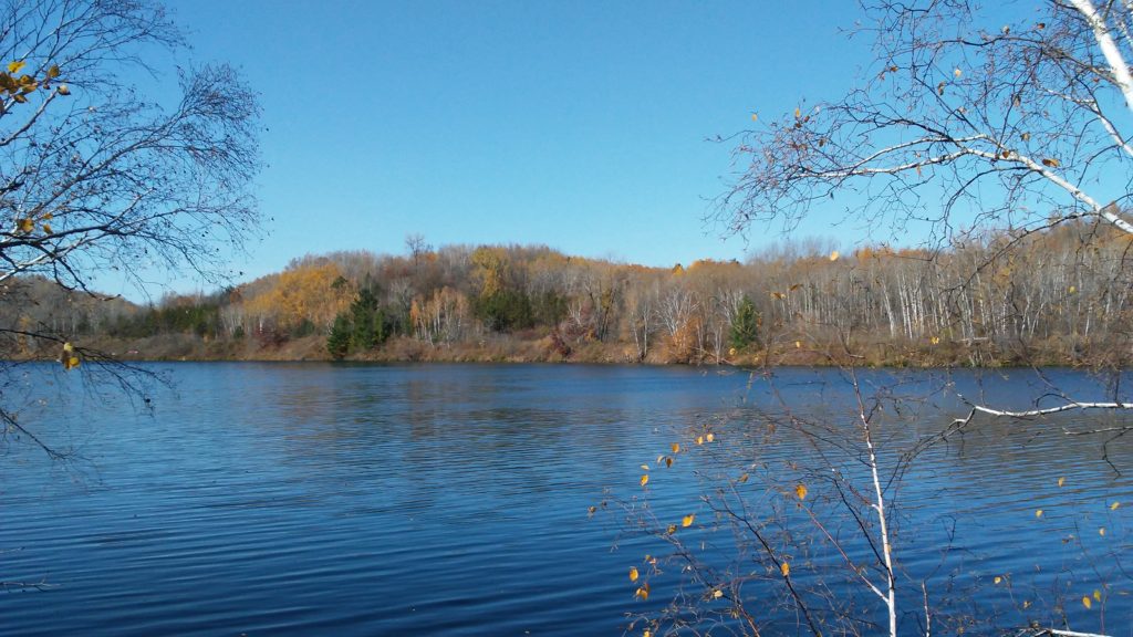 Lake in the fall