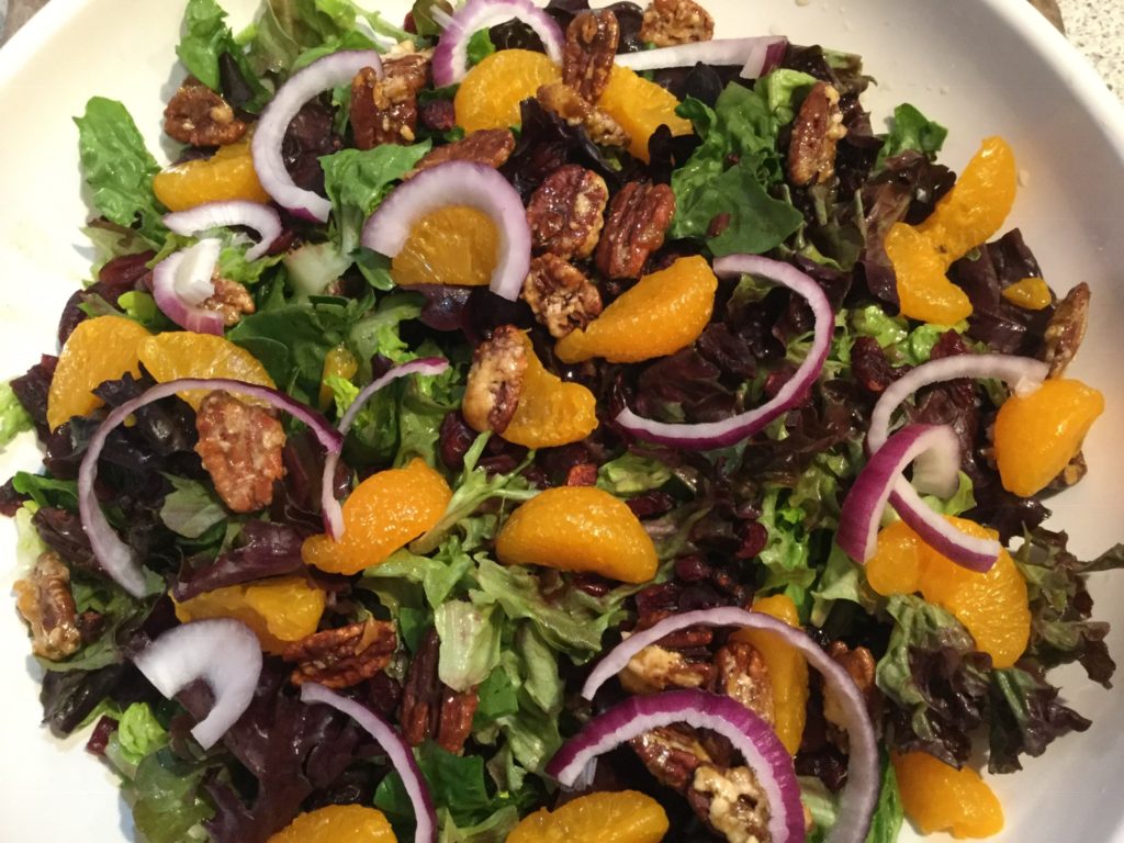 Craisin Orange Pecan Salad