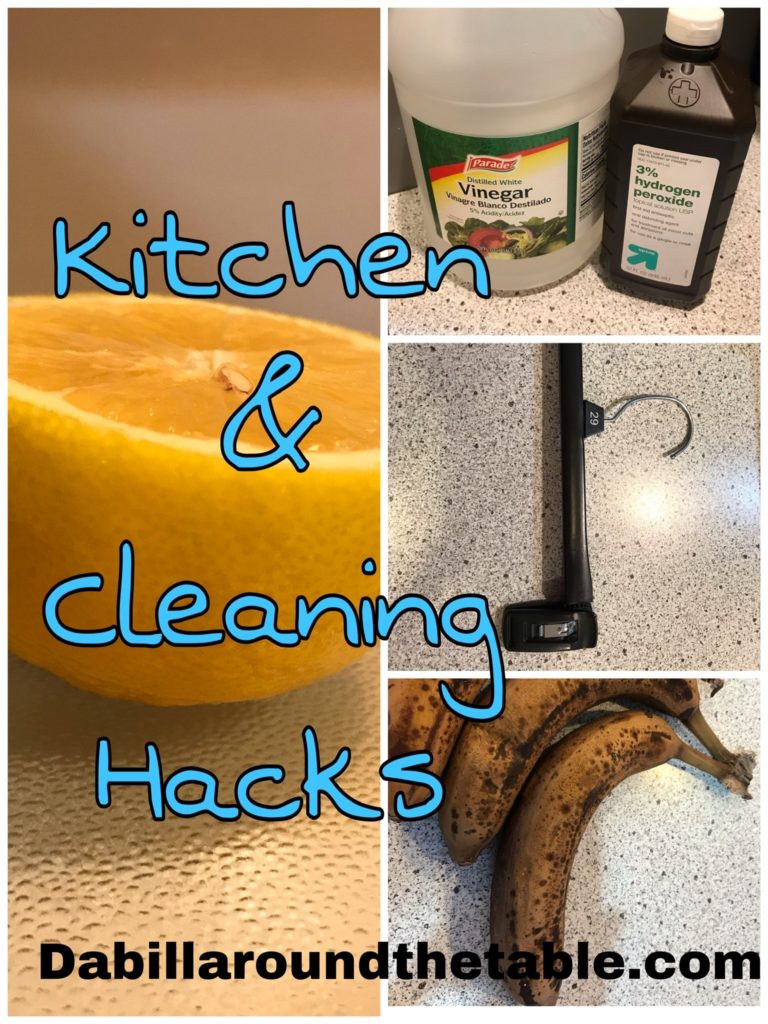 Kitchen and Cleaning Hacks