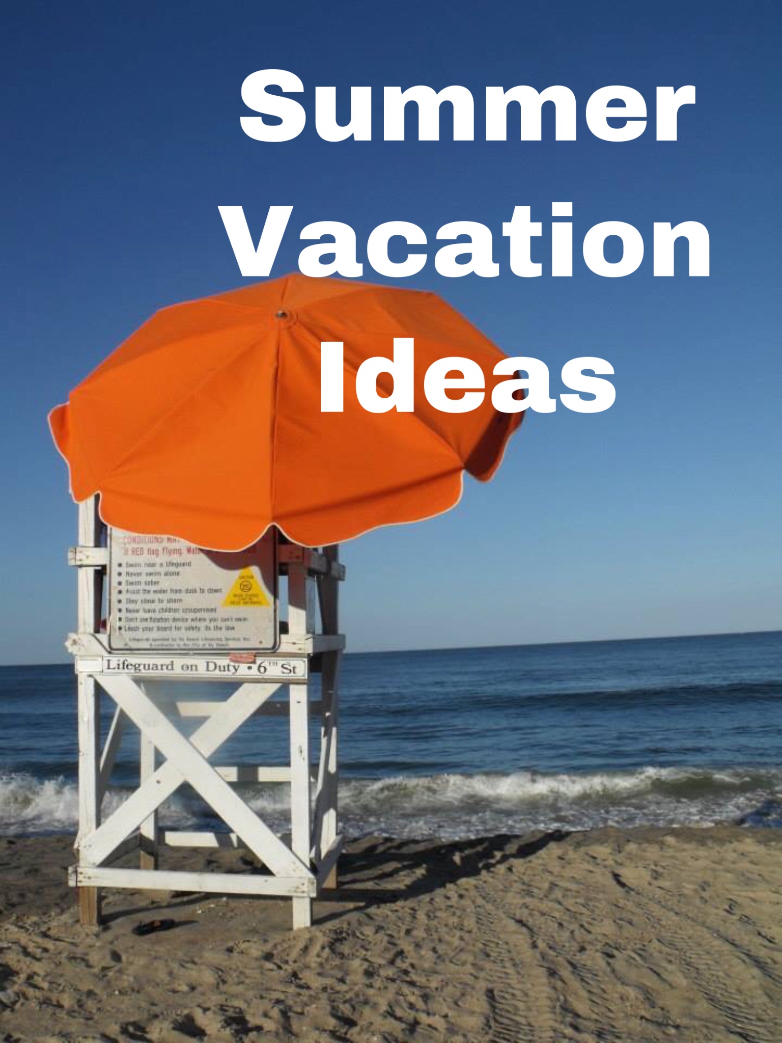 Summer Vacation Ideas in the United States Dabillaroundthetable