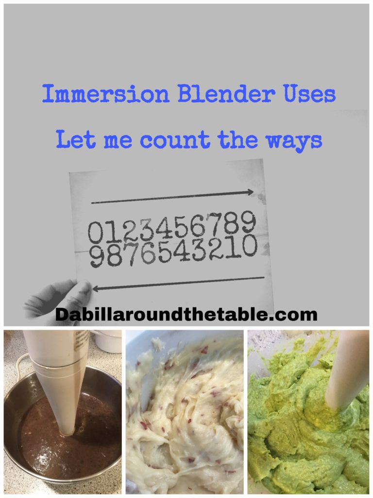 Immersion Blender Uses