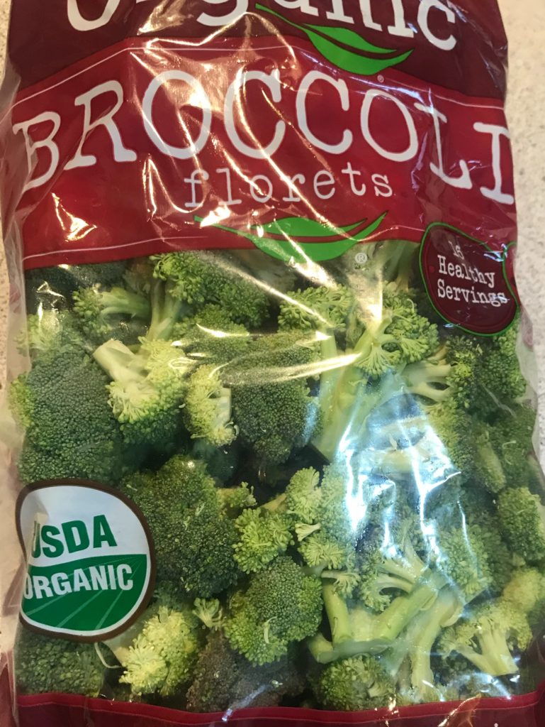 Broccoli cut up