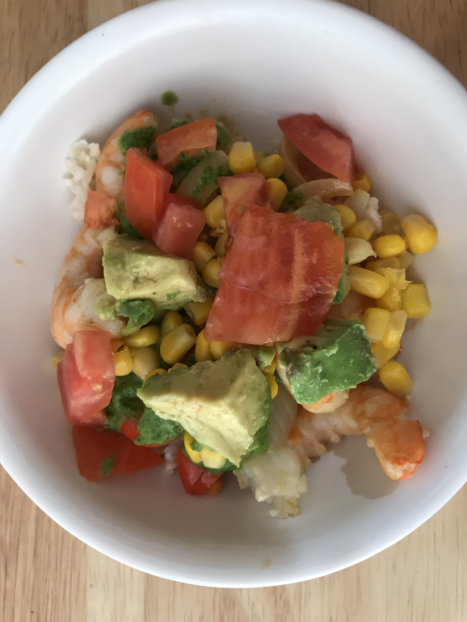 Shrimp Bowl Recipe - Dabillaroundthetable