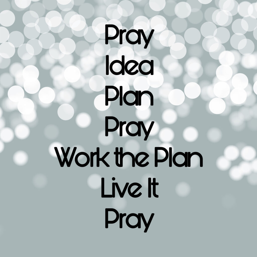 Pray and Plan