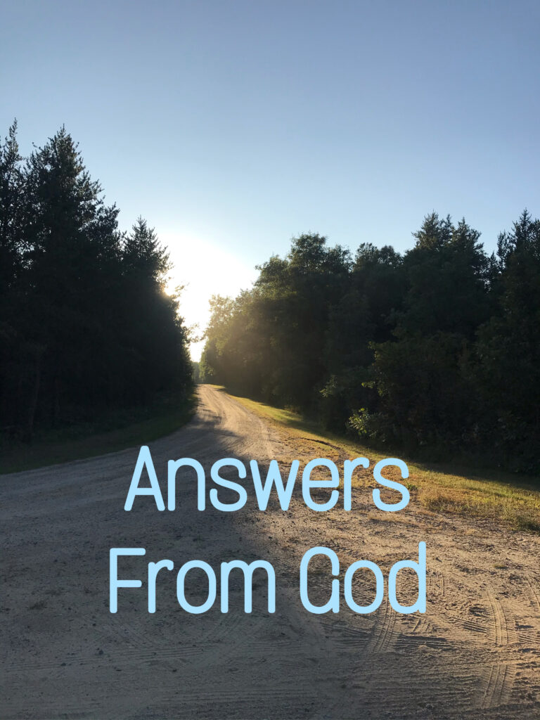 Answers from God