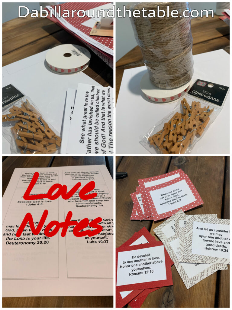 How to make 14 love notes to Valentine's Day