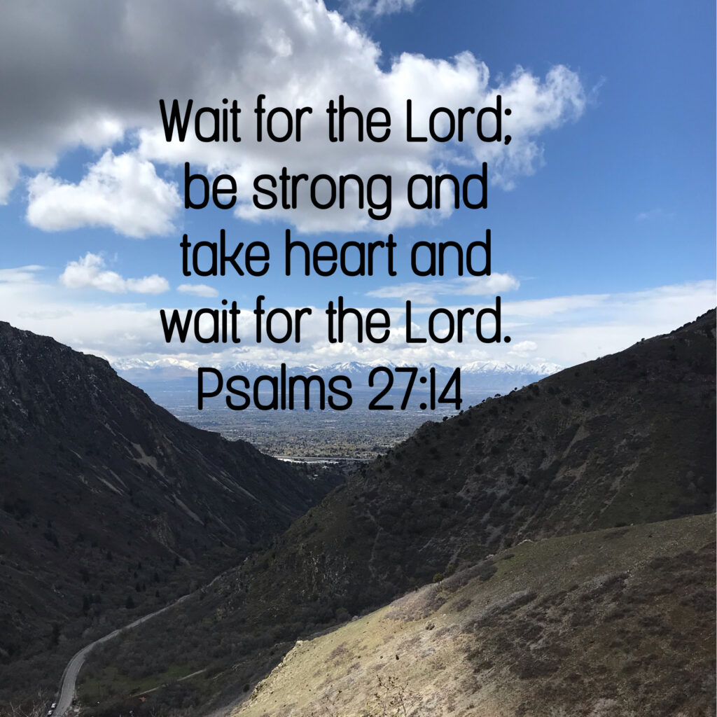 Wait for the LOrd