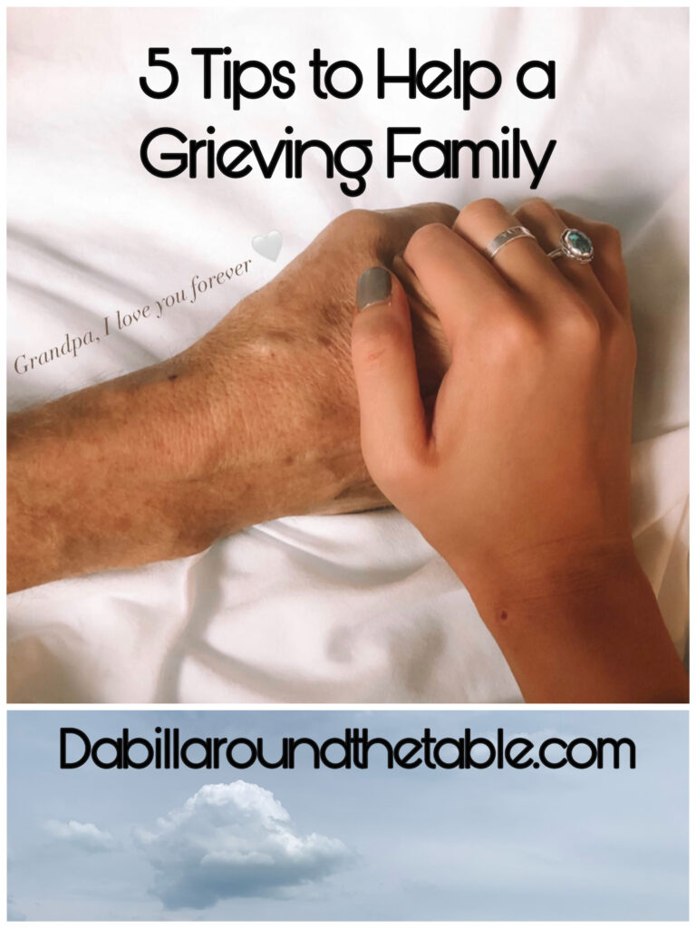 5 Tips to Help a Grieving Family