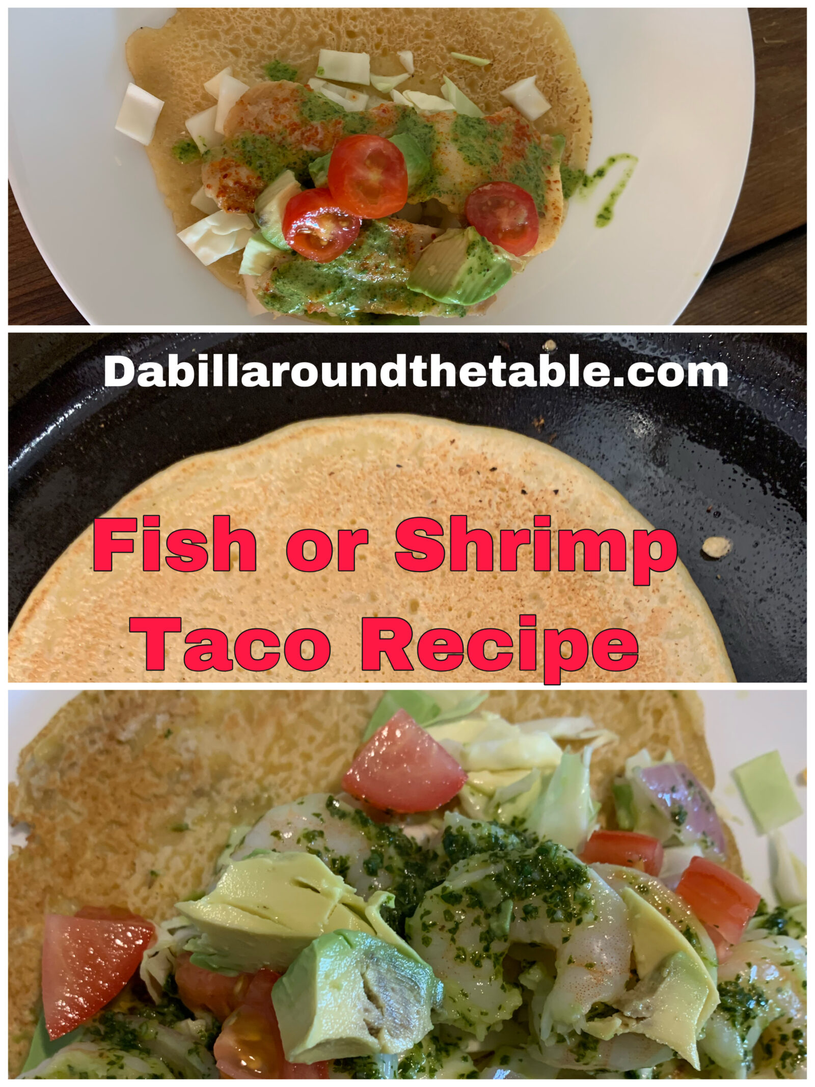 Fish or Shrimp Taco Recipe
