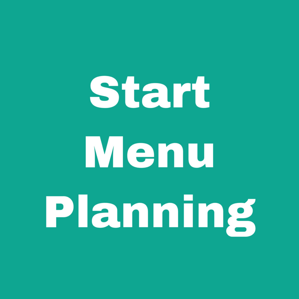Start Menu Planning