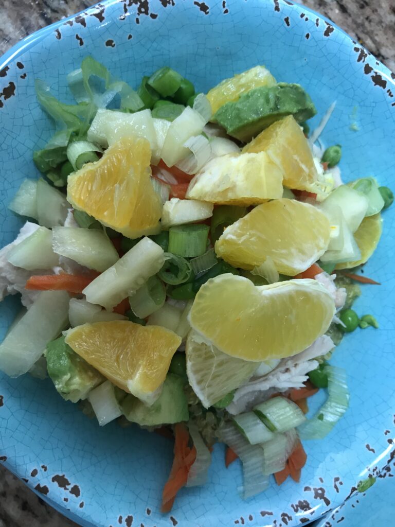 Citrus Quinoa bowl