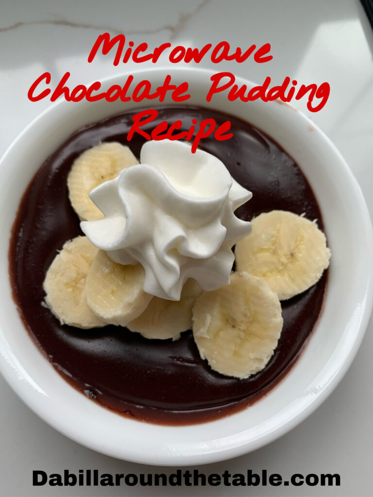 Chocolate pudding 