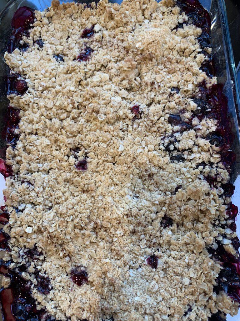 My Favorite Summer Fruit Crisp Recipe