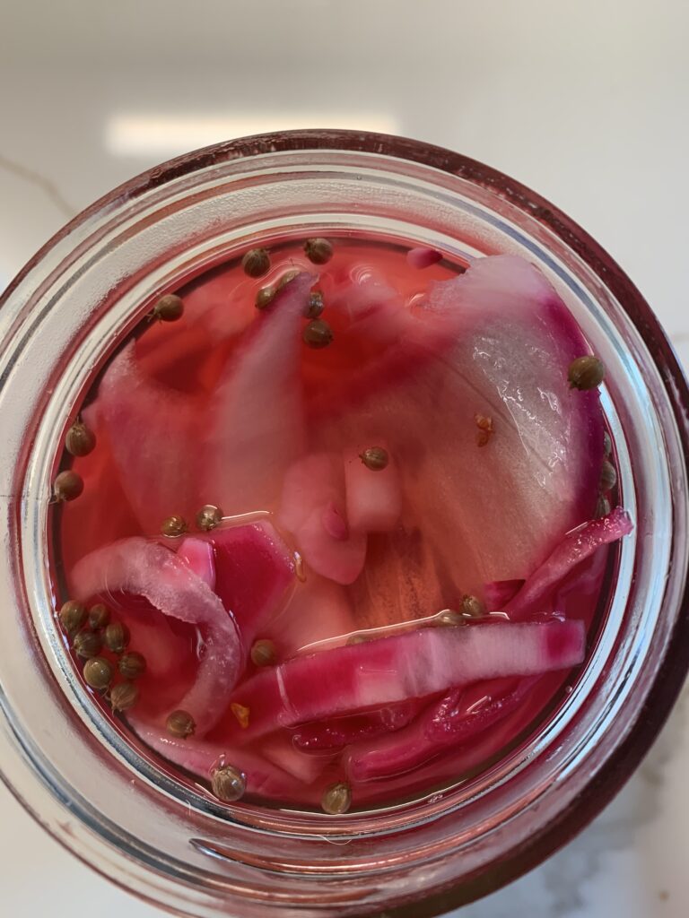 pickled Red Onions