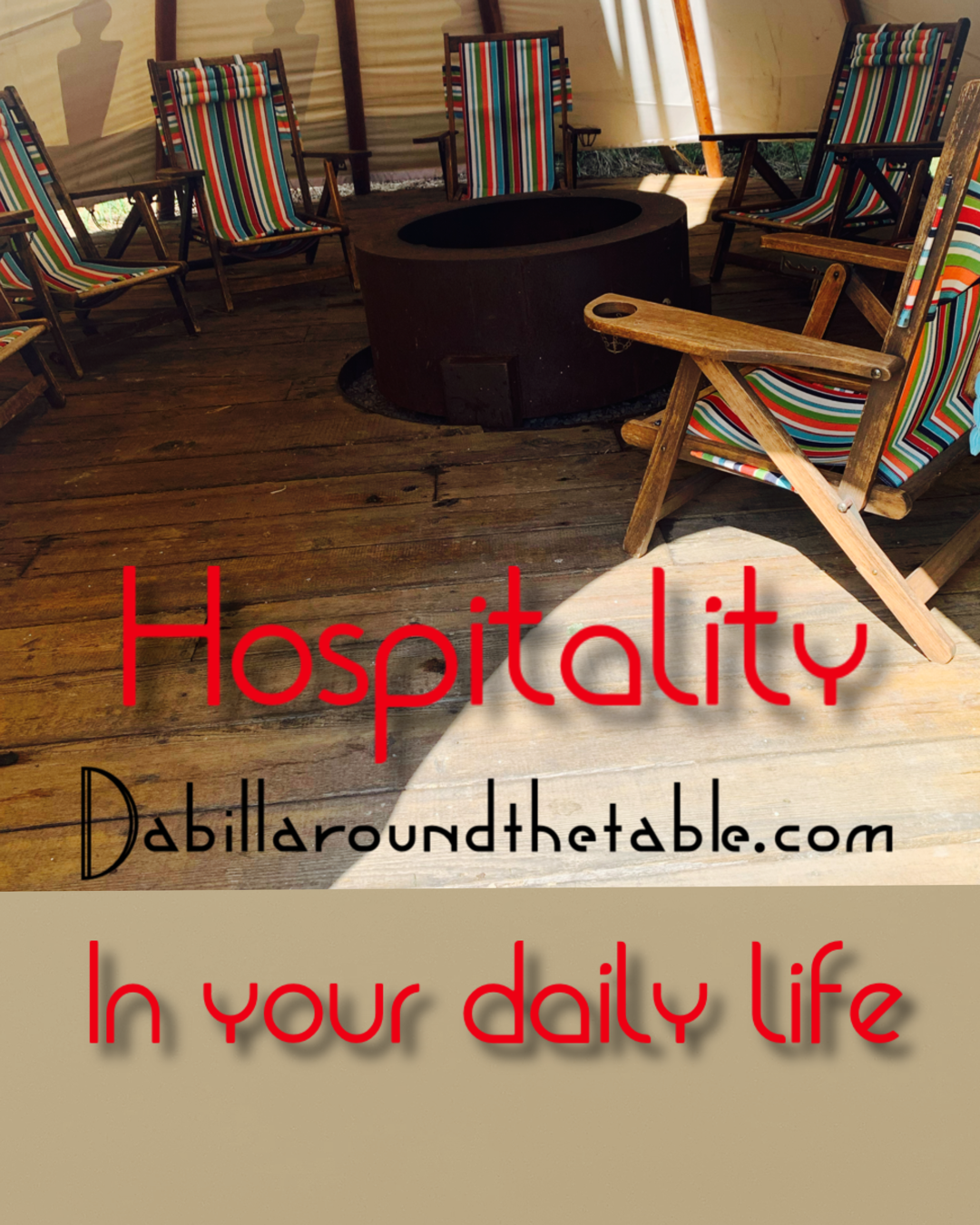 How to live a life of Hospitality