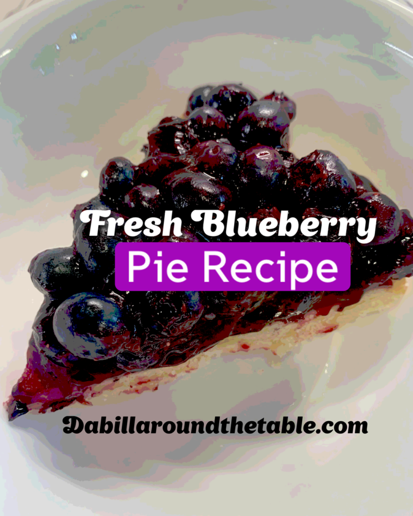 Favorite Blueberry Pie Recipe