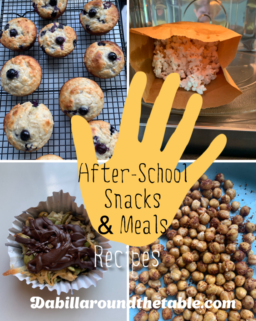 Healthy, After-school snacks and meals