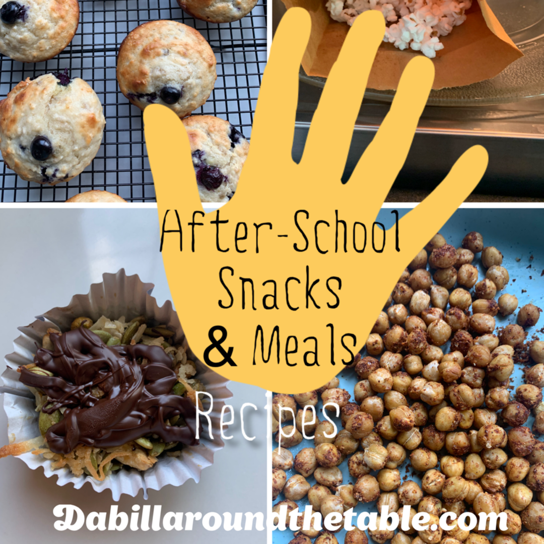 Healthy, After-school snacks and meals