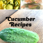Three Cucumber Recipes and Nutrition
